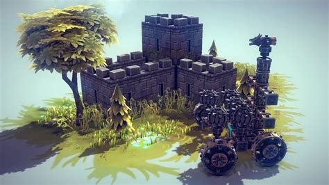 Behold the Brilliance of Besiege: A Medieval Siege Engine Simulator!