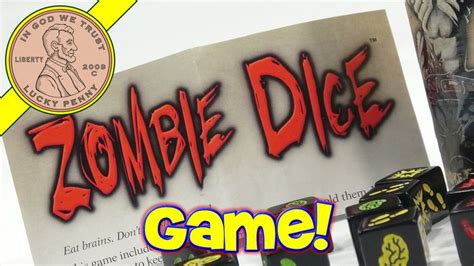 Zombie Dice: A Chaotic Feast of Brains and Lucky Rolls!